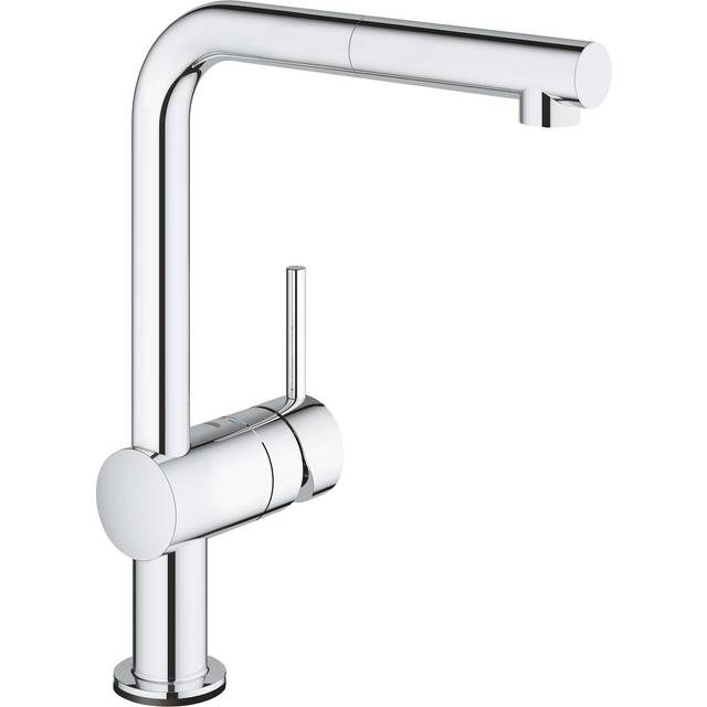 Grohe Minta Touch Electronic Kitchen Sink Mixer Tap With Swivel Spout - Chrome Finish: Chrome