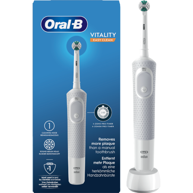 Oral B Easy Clean Vitality 100 White Elektrisk tandborste