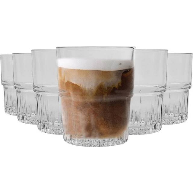 200ml Emplilable Stacking Tumblers - Pack of Six