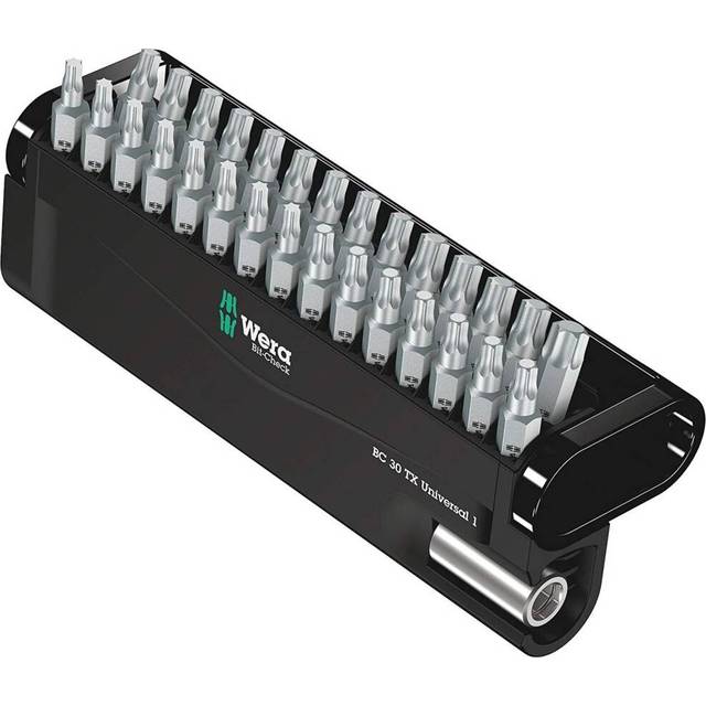Wera 05057908001 4013288163820 31 Piece Screwdriver Bit Set with Holder WER057908