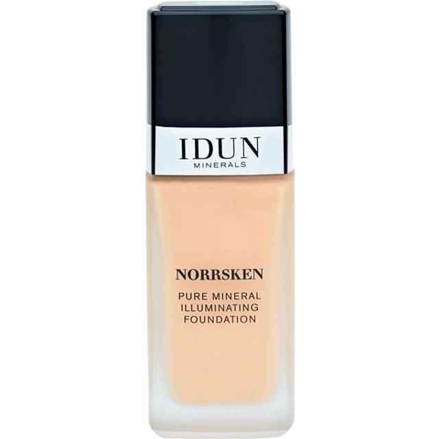 Idun Minerals Norrsken lystergivande foundation 30ml. Svea, Medium Warm