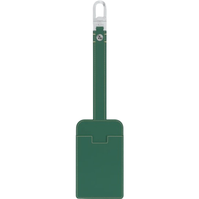 Meid GeoTravel Luggage Tag Emerald Green / Silver