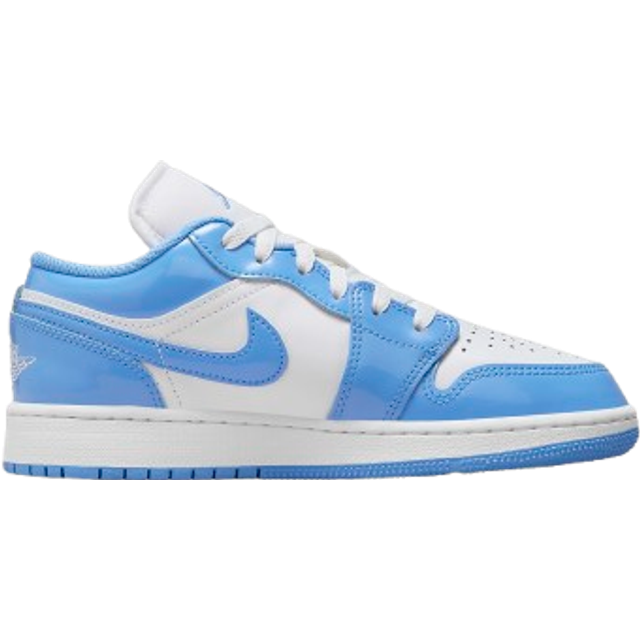 Jordan Junior Air Jordan 1 Low Trainer - White - Size 5.5