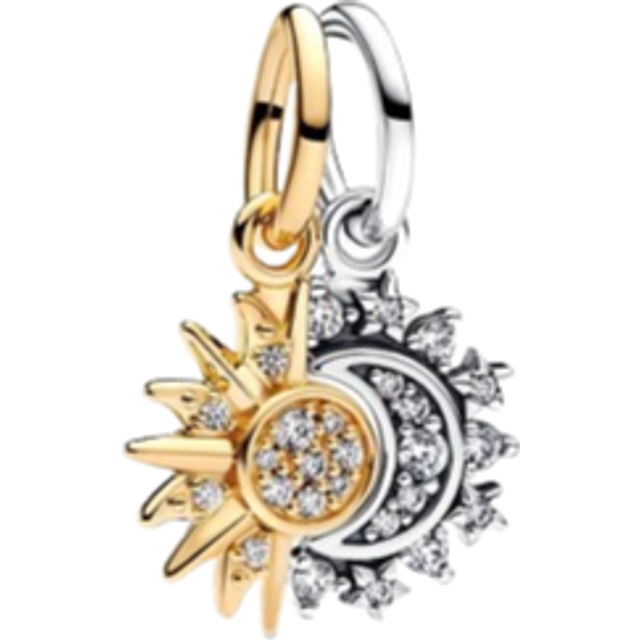 Pandora Charms Sun and Moon Split Pendant Charm 763585C01