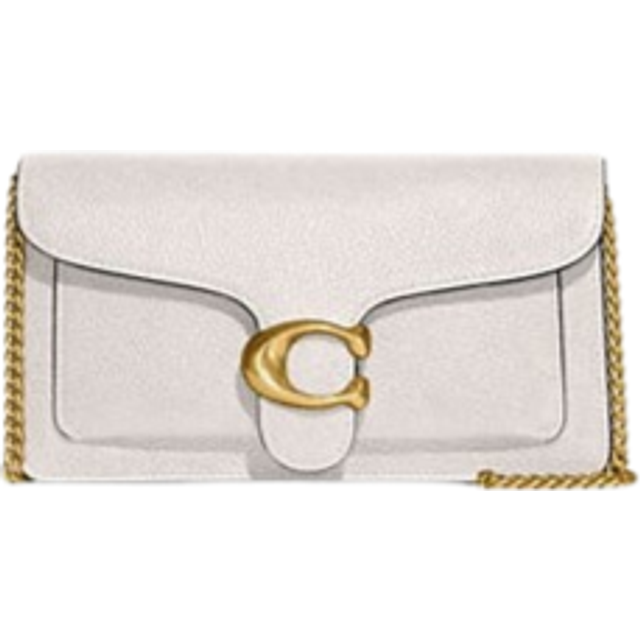Coach Tabby Chain Crossbody bag ivory