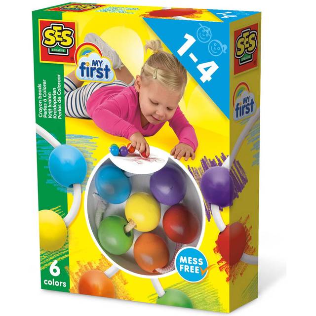 Ses Creative Children's My First Crayon Beads Set Unisex 1 To 4 Years Multi 00244
