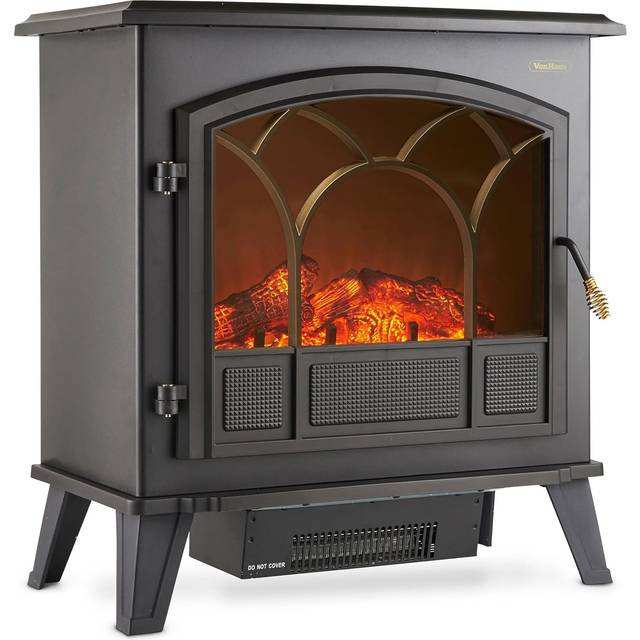 Orlando Electric Stove - Black (67cm H X 61cm W X 34cm D)