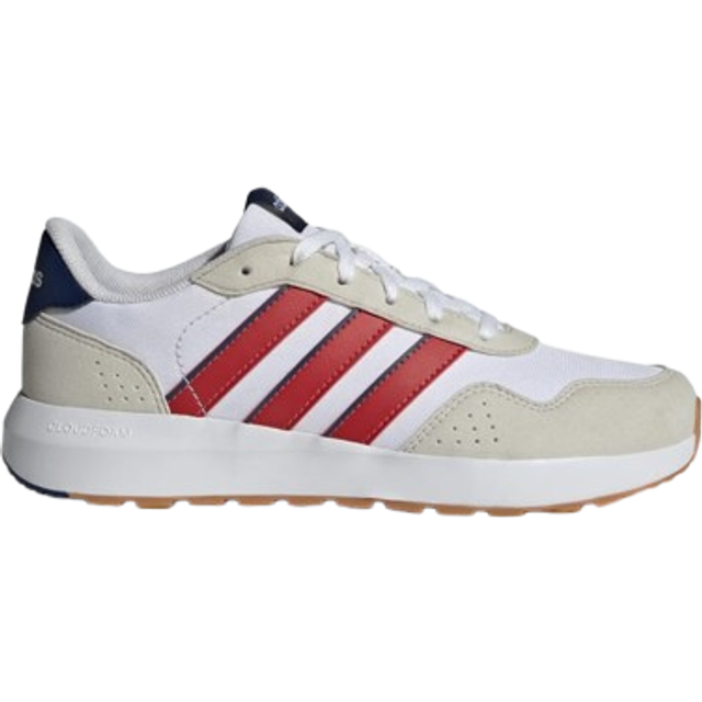 adidas unisex barn löpskor 60-talsskor (stora barn) träningsskor, Vit Collegiate röd mörkblå, 6 UK
