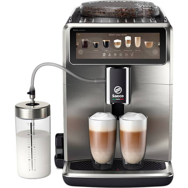 Saeco Xelsis Suprema SM8885/00 Bean to Cup Coffee Machine - Titan