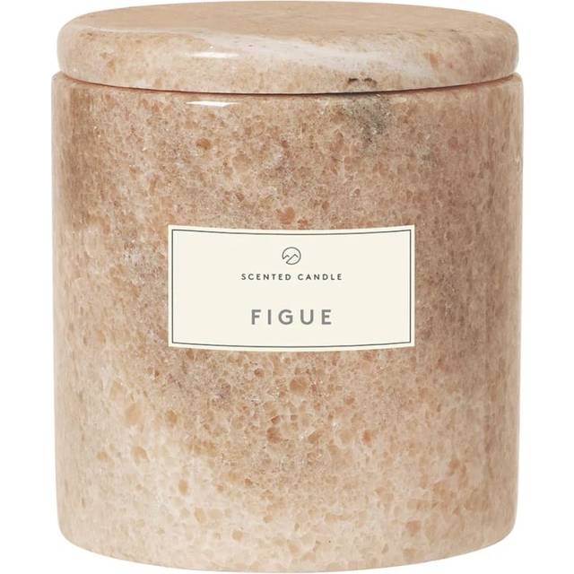 blomus Frable doftljus marmor Ø7 cm Indian tan-fikon - Beige