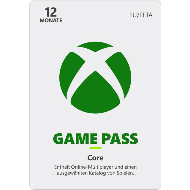 Microsoft Xbox Game Pass Core 12 Months Sieh Preis