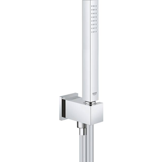 Euphoria cube new - Hand shower with wall holder set 1 spray, Chrome (26405000) - Grohe