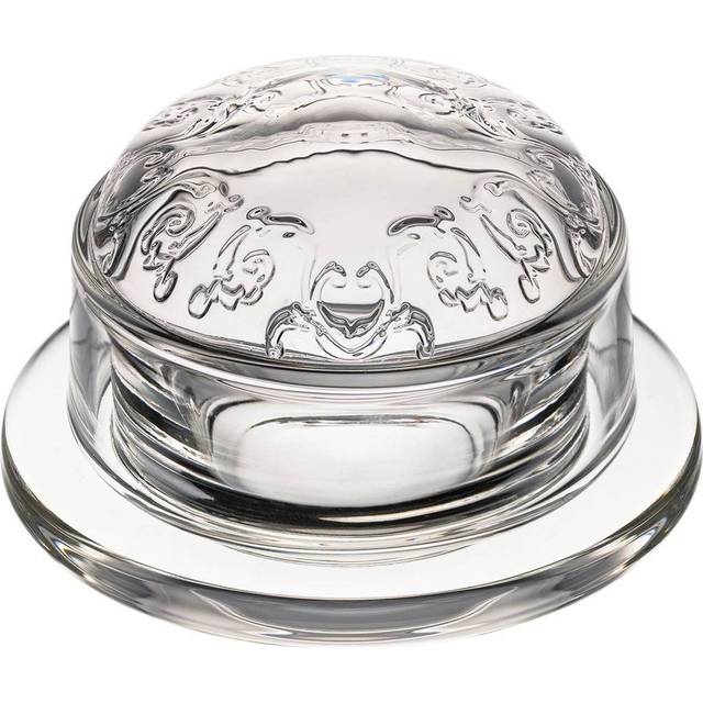 La Rochère Versailles butter dish Ø10 cm Transparent