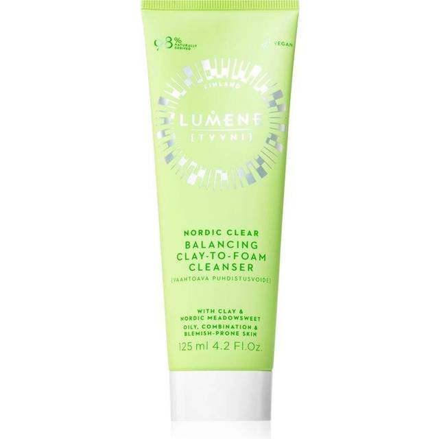 Lumene Nordic Clear Balancing Clay-to-Foam Cleanser 125 ml