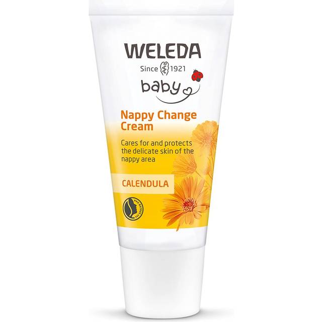 Weleda Graviditets- och babyvård Bebisar & barn Vårdar och skyddar barnets hud från ömhet i blöjområdetCalendula sårskyddande kräm 30 ml (1.133,00 kr / 1 l)