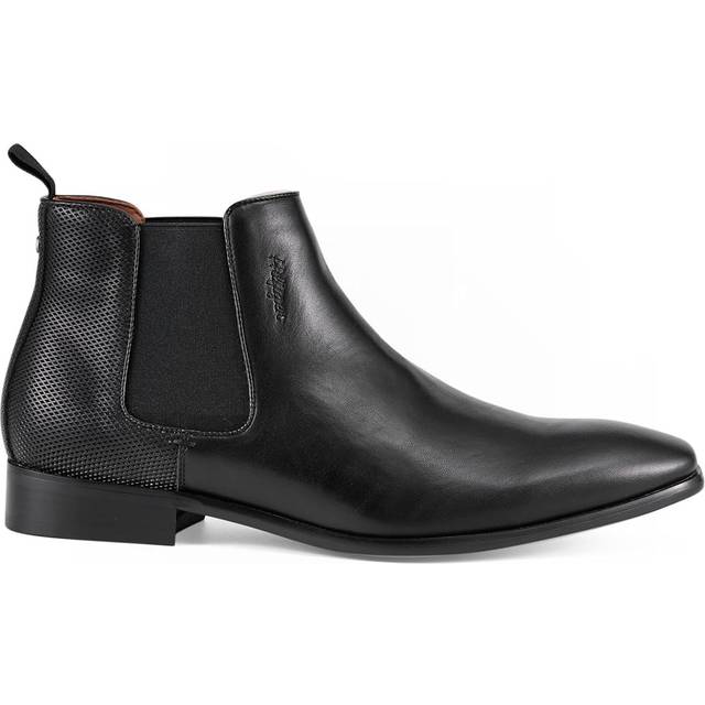 Tommy Hilfiger herr SesameChelsea Boot, Svart 001, 39.5 EU