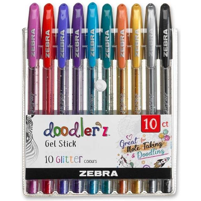 Zebra Gel Doodlers 10 Pack