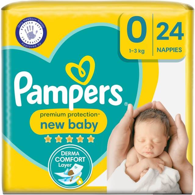 Pampers Baby mikroblöjor (1 - 2,5 kg) - 24 stycken
