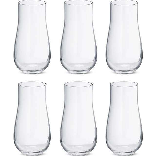 Georg Jensen Sky drinking glass high 45 cl 6-pack crystalline