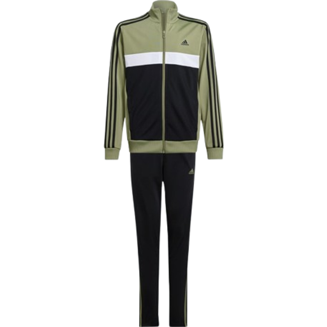 Children's tracksuit adidas Essentials 3-Stripes Tiberio - Vert