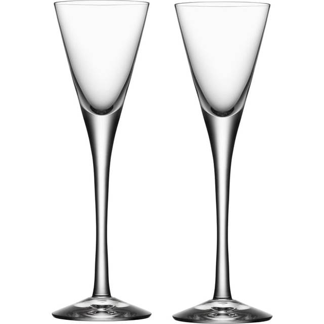 More Snapsglas 7cl, 2-pack - Orrefors