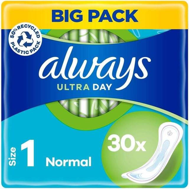 Always Ultra Day Bindor Normal Storlek 1 30 st - Multi