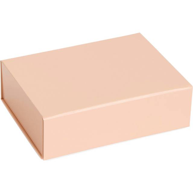 HAY Colour Storage XS låda med lock 16,5x22,5 cm Soft pink - Rosa