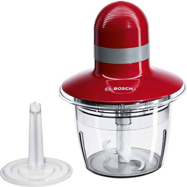 Bosch MMR08R2 Universell hackare chopper, plast, röd, 400 W