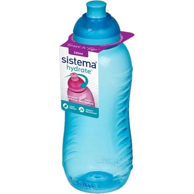 Sistema Twist &#39;n&#39; Sip Squeeze Kids Water Bottle