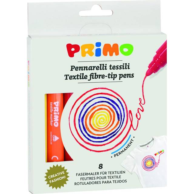 Textile fibre-tip pens 8-set