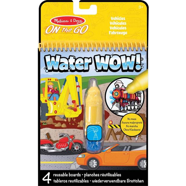 On the Go Water Wow! - Vehicles - Arts & Crafts for Ages 3 to 7 - Fat Brain Toys