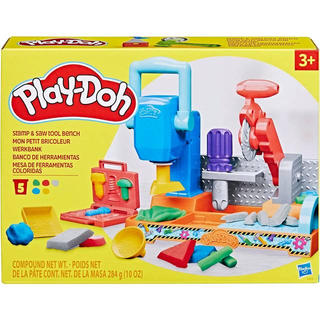 Play-Doh Stamp & Saw Tool Bench Playset