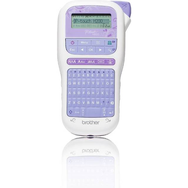 Brother Craft Label and Ribbon Printer P-touch H200, Purple