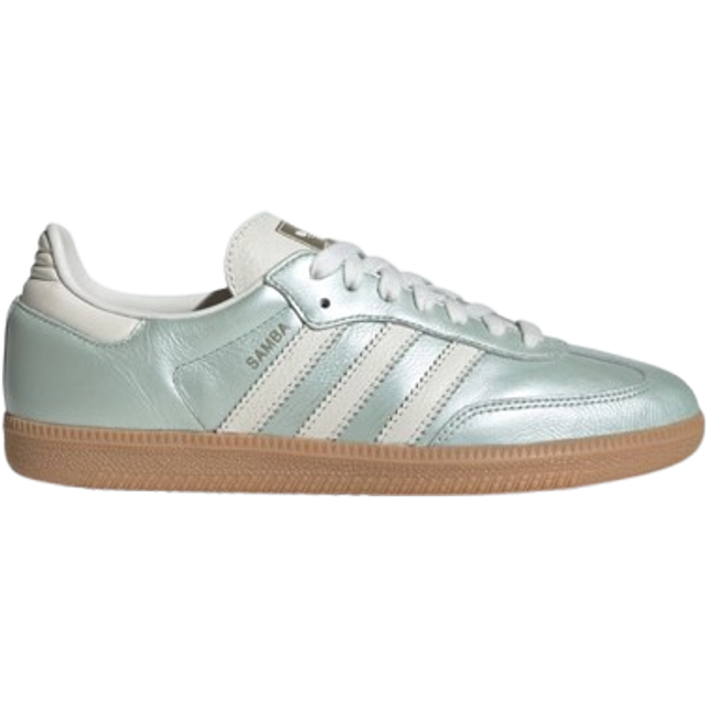 (4) adidas Samba Og Womens Fashion Trainers in Linen Green