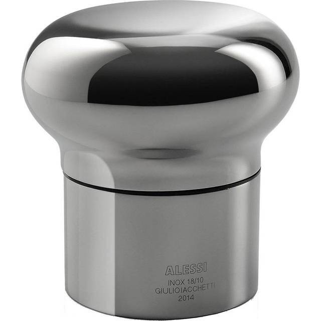 Alessi Noè GIA12 – design hermetisk flaskpropp för vin- och champagneflaskor, polerad, 10 x 8 x 14 cm