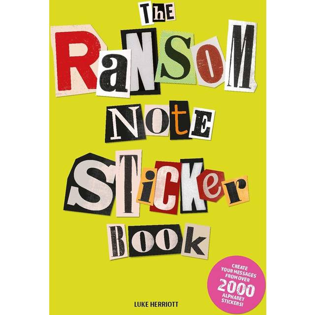 The Ransom Note Sticker Book (Hæftet, 2024)