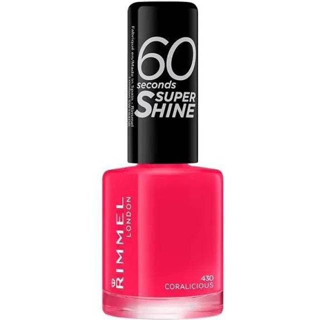 Rimmel 60 Seconds Super Shine Nail Polish 8ml - 430 Coralicious
