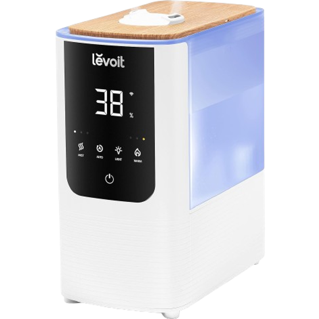 LEVOIT Smart Warm&Cool Humidifier for Bedroom 4.5L,Amazon Exclusive,Top-Fill Aroma Diffuser for Baby | Plants with Custom Light