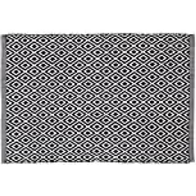 Sealskin Badmatta Trellis, svart, 90 x 60 cm