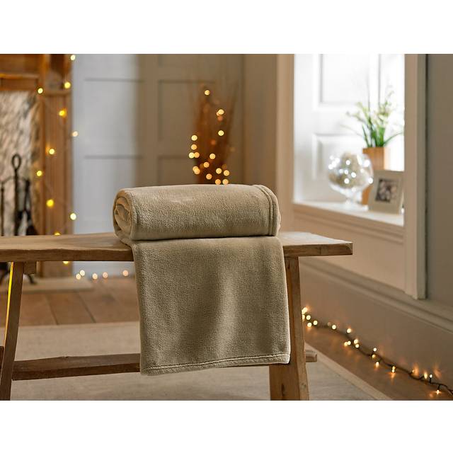 Snuggle Touch Throw 140x180cm Pebble - Beige (*)