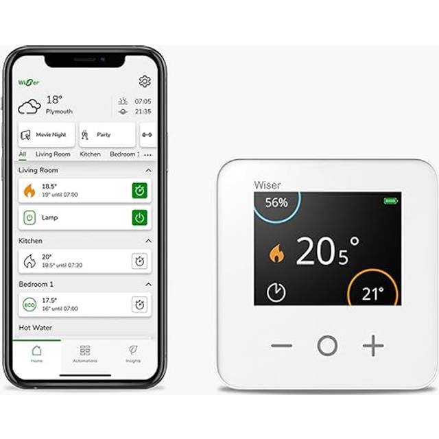 Drayton Wiser Thermostat Kit 1 - White