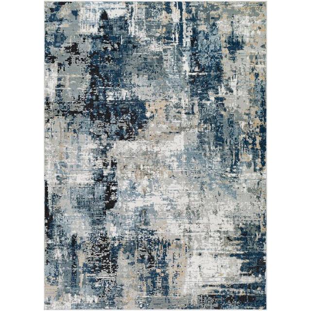 Cosey Navy/Grey Rug - Blue;Black;Beige;Pink;Grey (Rectangle 200 x 275 cm)