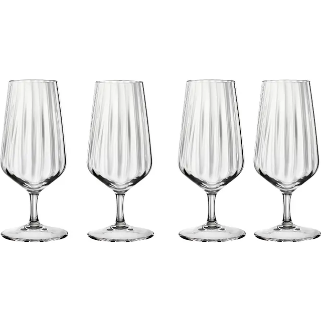 Spiegelau 4-delat ölglas-set, öltulpaner, kristallglas, 440 ml, livsstil, 4450174
