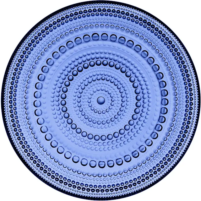Kastehelmi Side Plate 17 cm, Clear