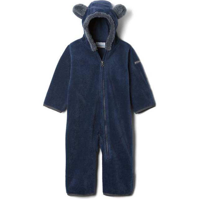Columbia barn Tiny Bear II Bunting ytterskikt polyfleece, Collegiate Navy, 0/3 mo