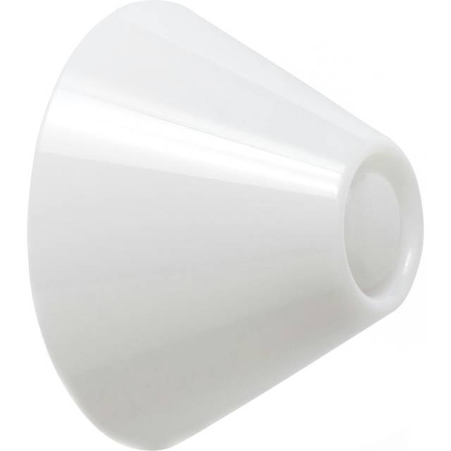 HAY - Ono Flush Mount Wall Lamp Ø20cm - opalweiß/HxØ 13,5x20cm/Fassung 1x E14 max 8W - opal white (13.5 x 0.1 x &#8960;20.0cm)