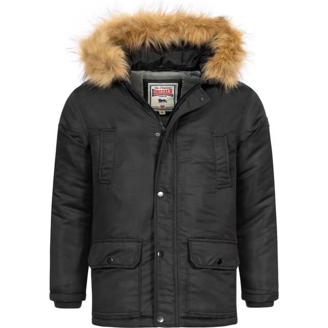 Kid's Puffer Jacket Lonsdale Rothley - Noir - 13/14 years