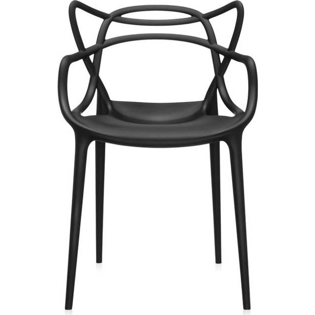 Kartell - Masters Chair 5865 / Black - Matstolar - Philippe Starck - Svart - Plast