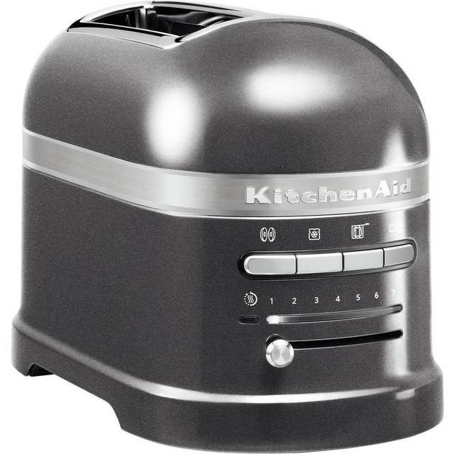 Kitchenaid 5KMT2204BMS Artisan 2-Slot Toaster Medallion Silver