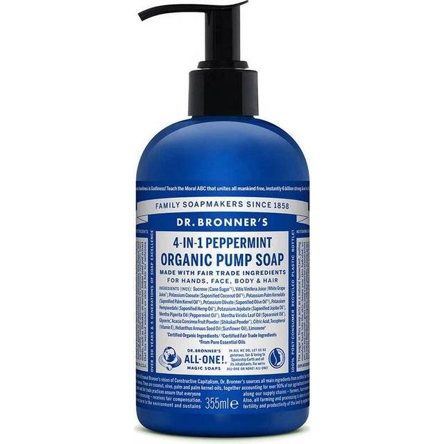 Dr. Bronner's Peppermint Liquid Soap 355 ml